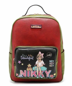 Nikky Frances Backpack NK10734 EYE CONTACT/